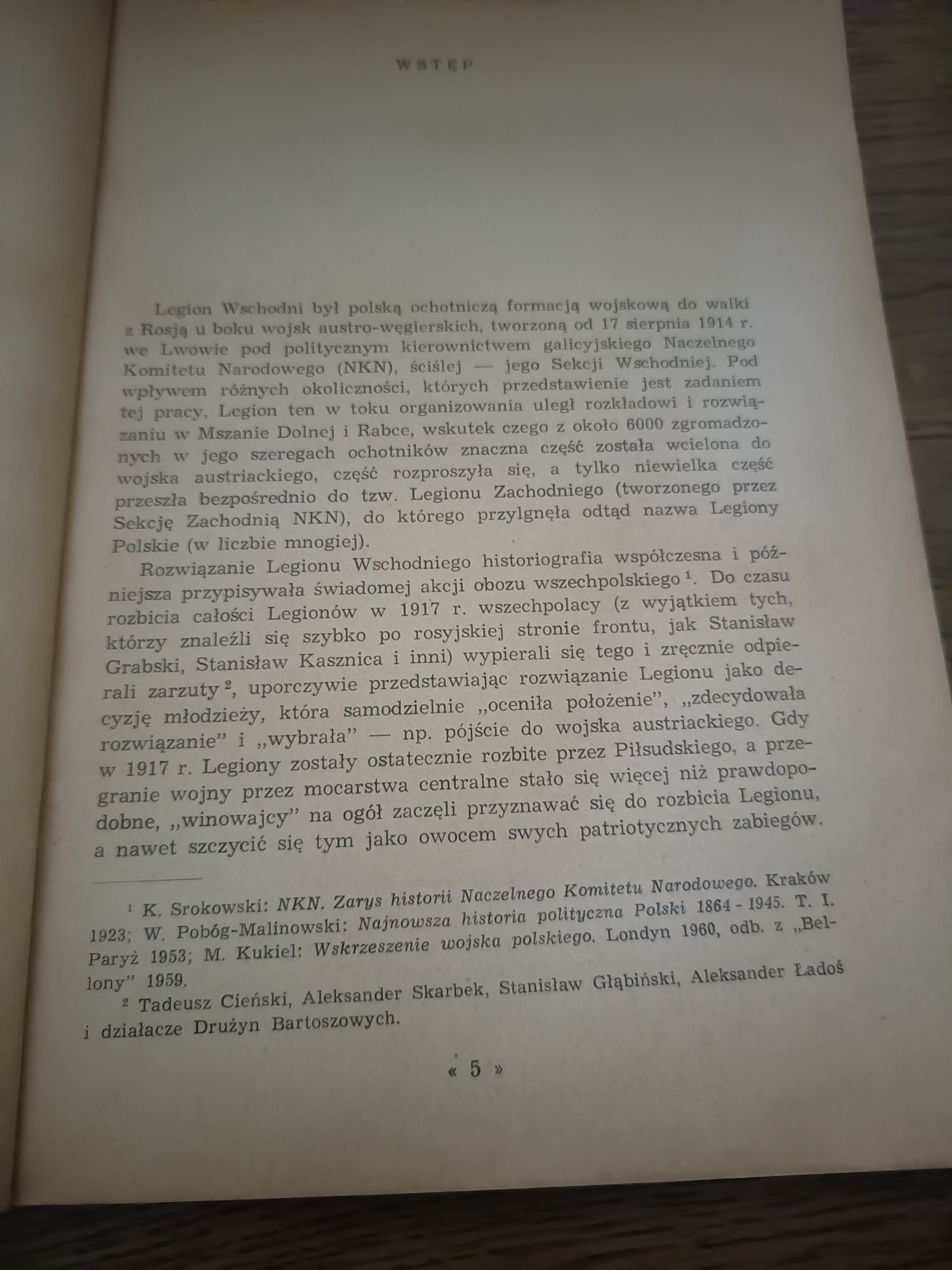 Jan Rzepecki Sprawa legionu wschodniego