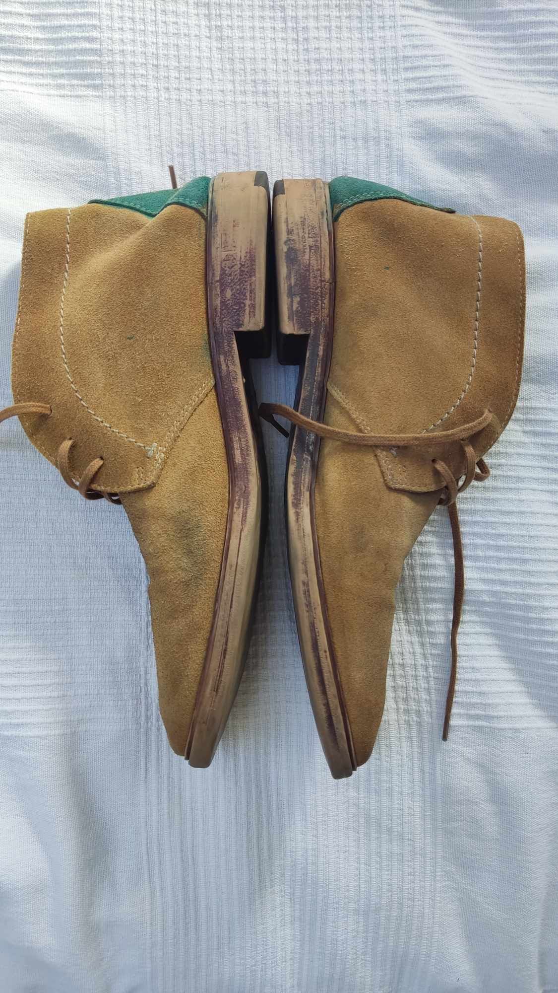 Buty męskie Zara Men, rozmiar 44, brozowo niebieskie,