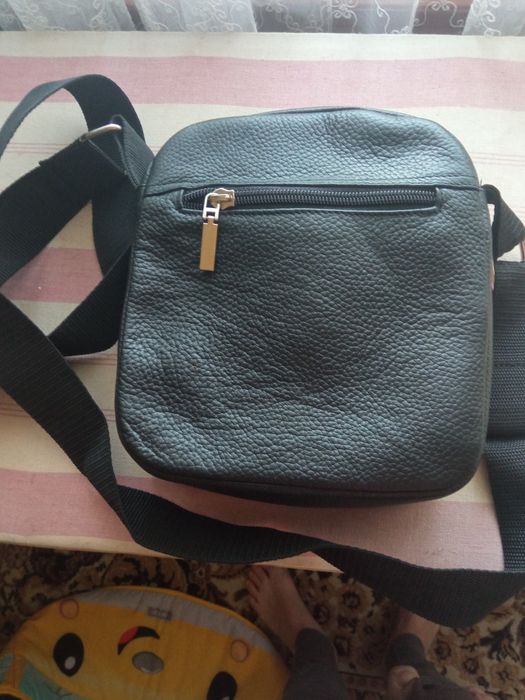 Сумка шкіряна чоловіча через плече