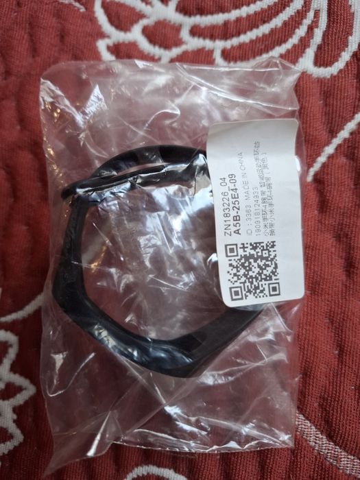 Pulseira preta xiaomi mi band 2 nova