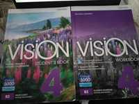 Komplet podręcznik i ćwiczenia "Vision4"
