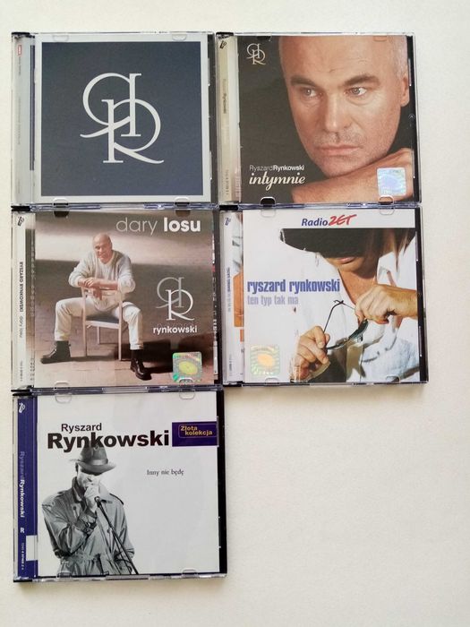 Zestaw 5 płyt CD – Ryszard Rynkowski – ORYGINAŁY.