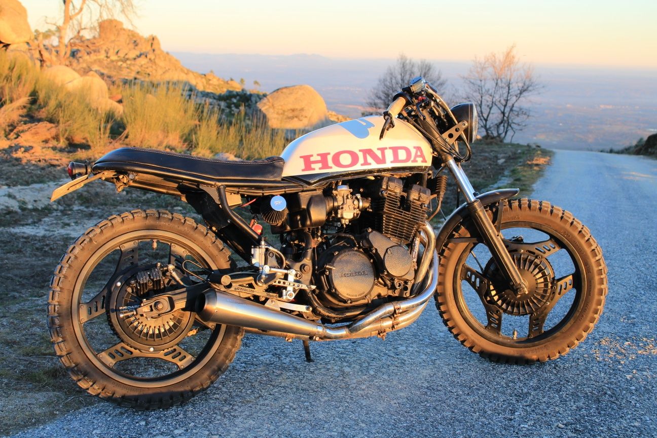 Honda CBX 550F Cafe Racer Scrambler