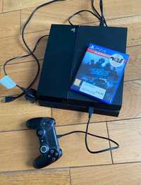 Ps4 play station 4 razem z jedna gra NFS i jeden pad playstation 500GB