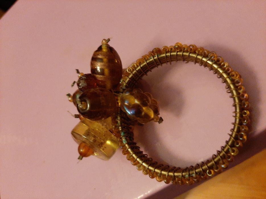 Anel Cacho Vintage, feito à mão