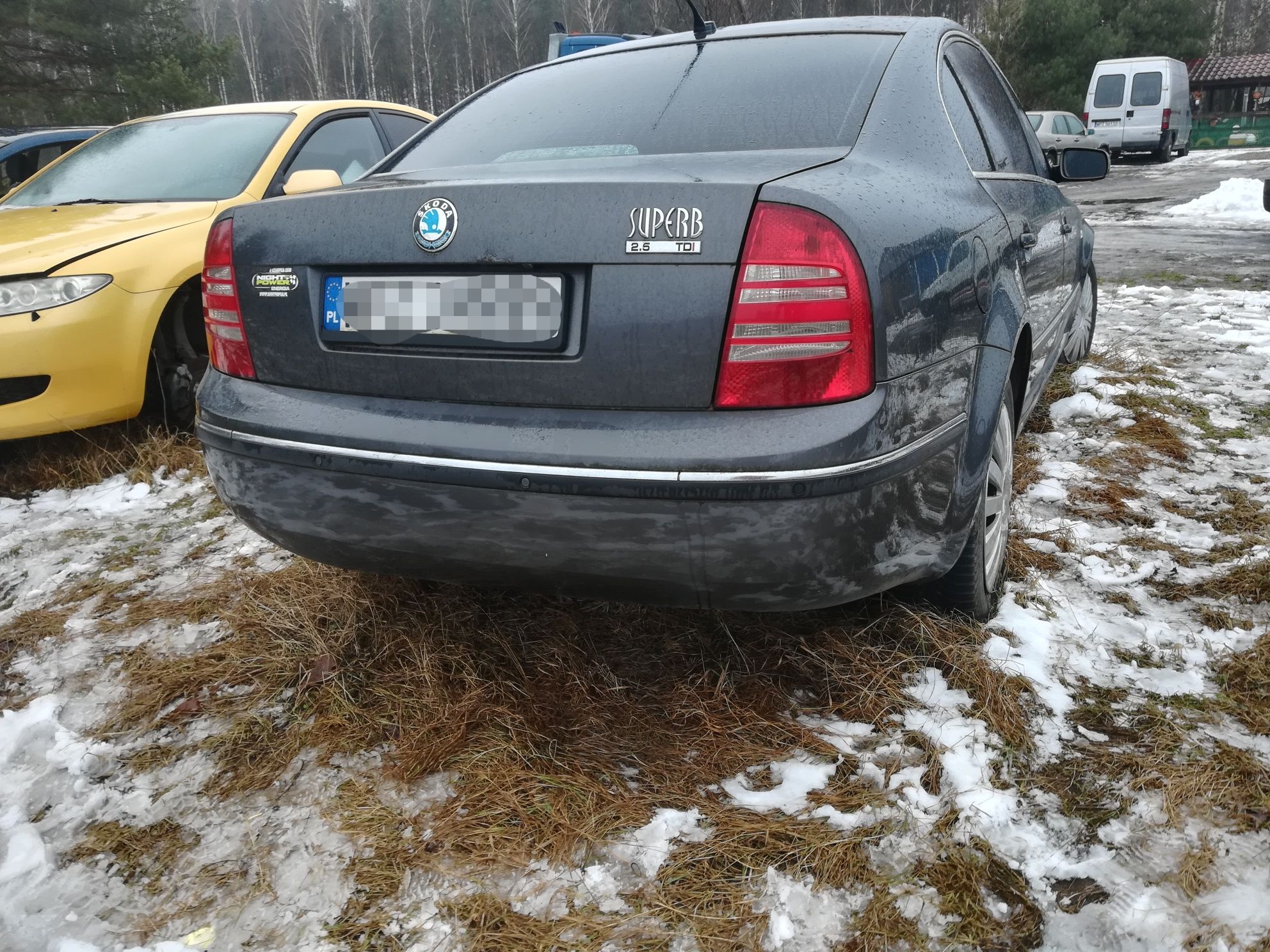 Skoda superb 2.5 V6 TDI automat 9152 skóra części!