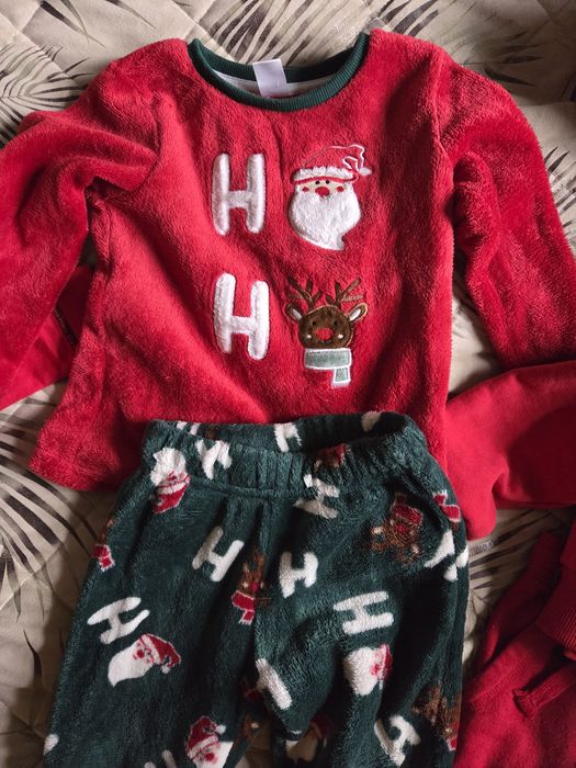 Świąteczny zestaw ubranka 98/104