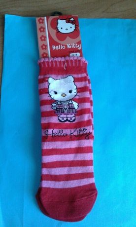 Детские высокие носки HTLLO KITTI на 6-8 лет Sanrio оригинал