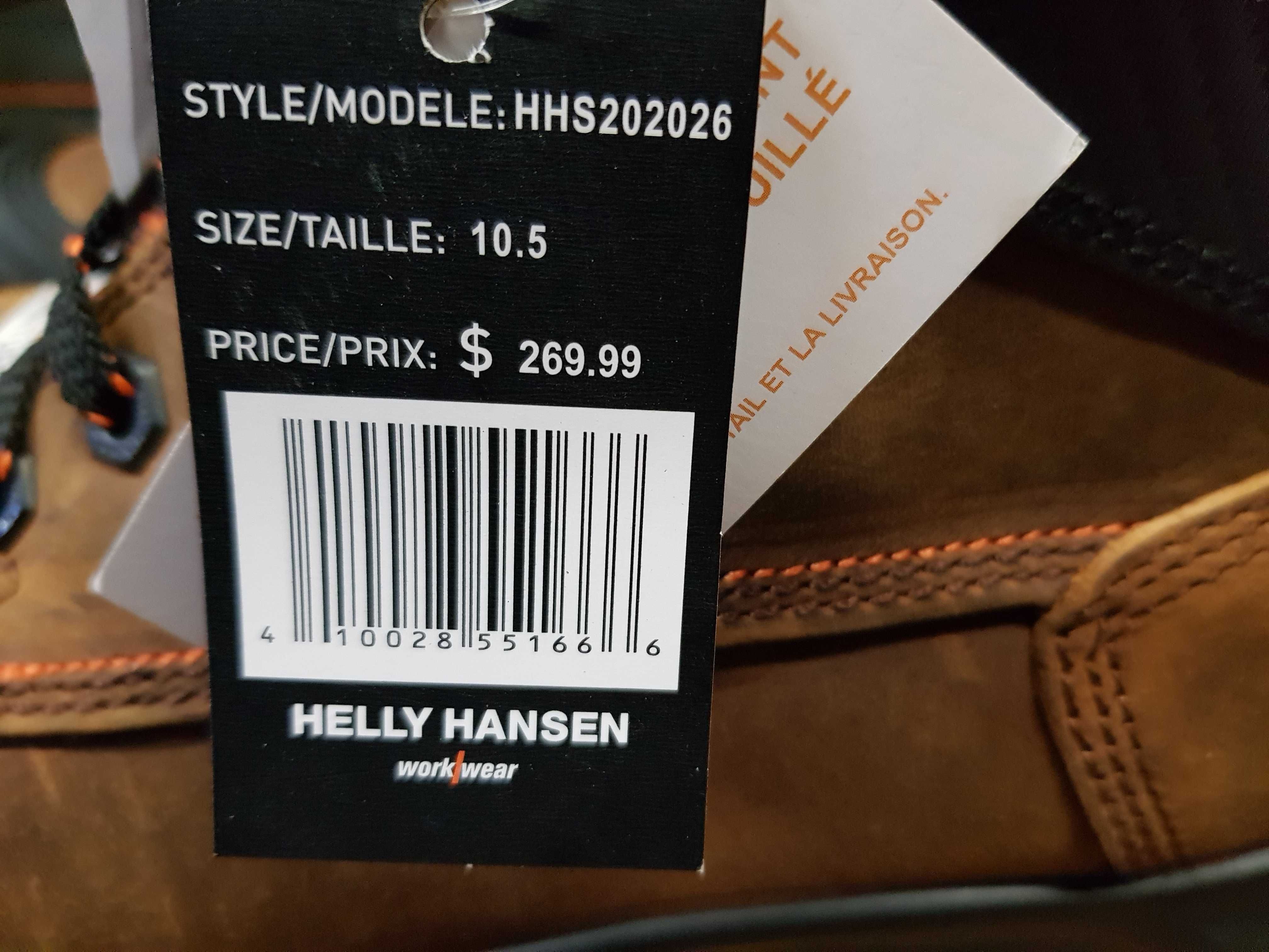 Buty robocze HELLY HANSEN rozm 43,5 wkł 29 cm  S3