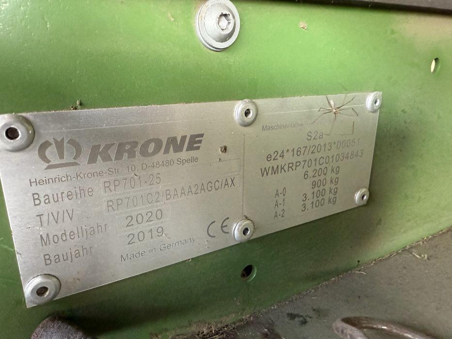 Тюкопрес з обмотчиком Krone