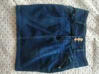 Spódnica jeansowa, spódniczka XS - S