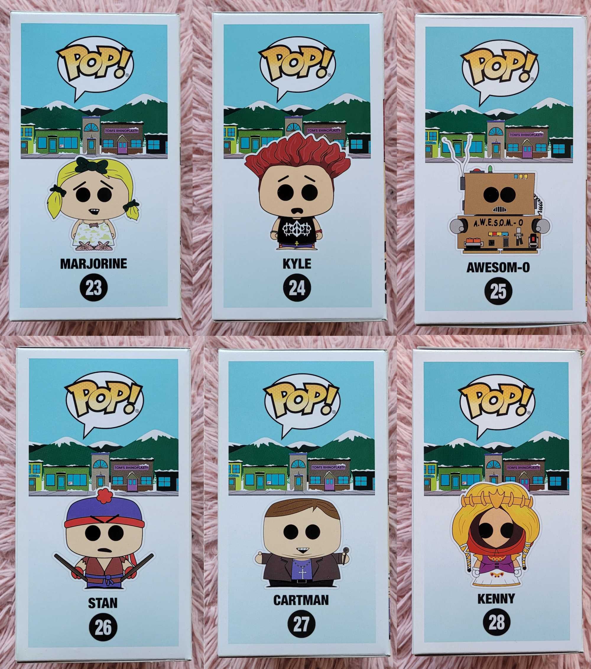 Figurki Funko POP! SOUTH PARK Sezon 8 Marjorine, Princess Kenny #23-28