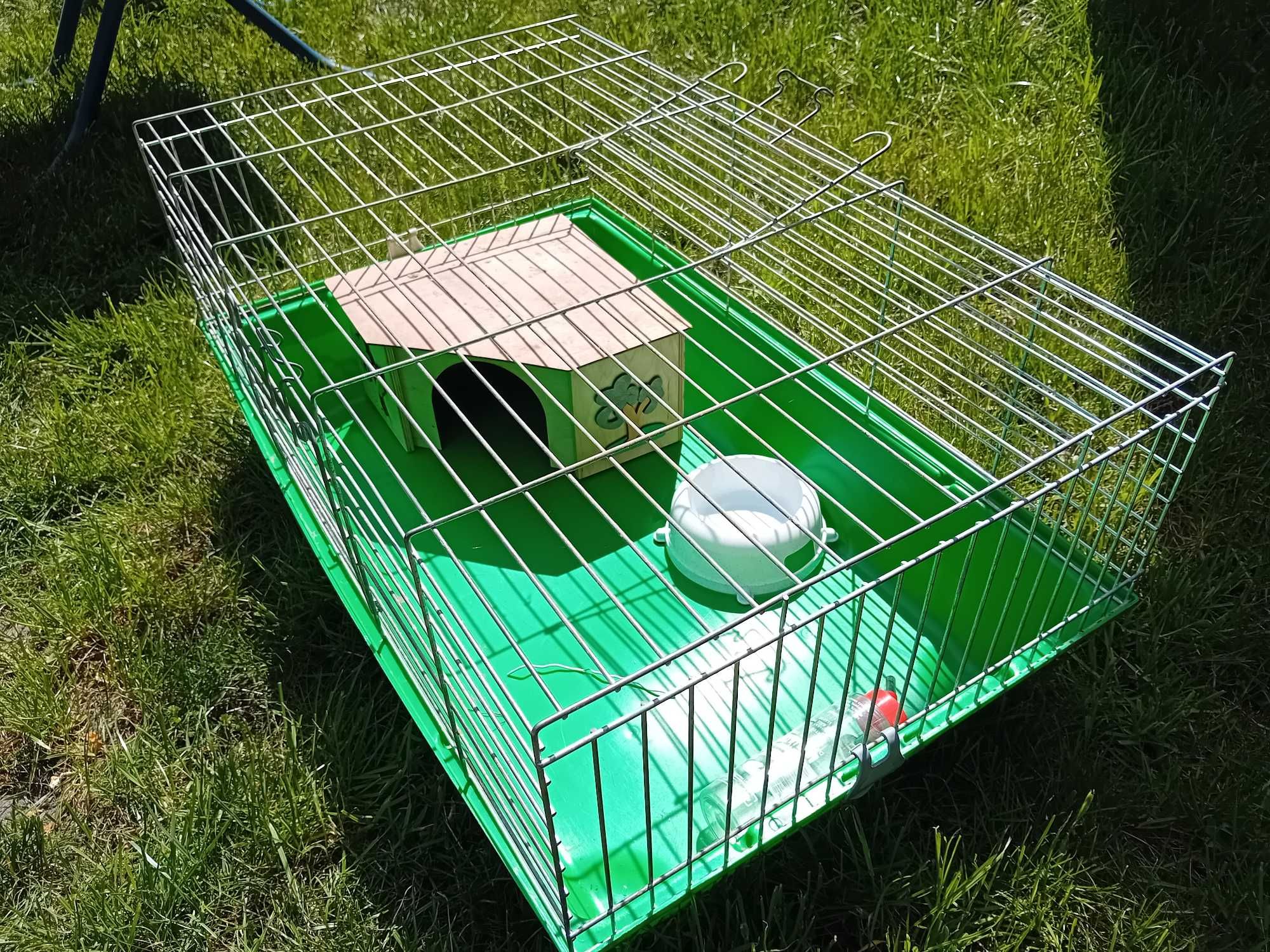 Wielka Klatka Dla Królika / Świnki Morskiej, Wymiary: 77 x 47 x 35 cm