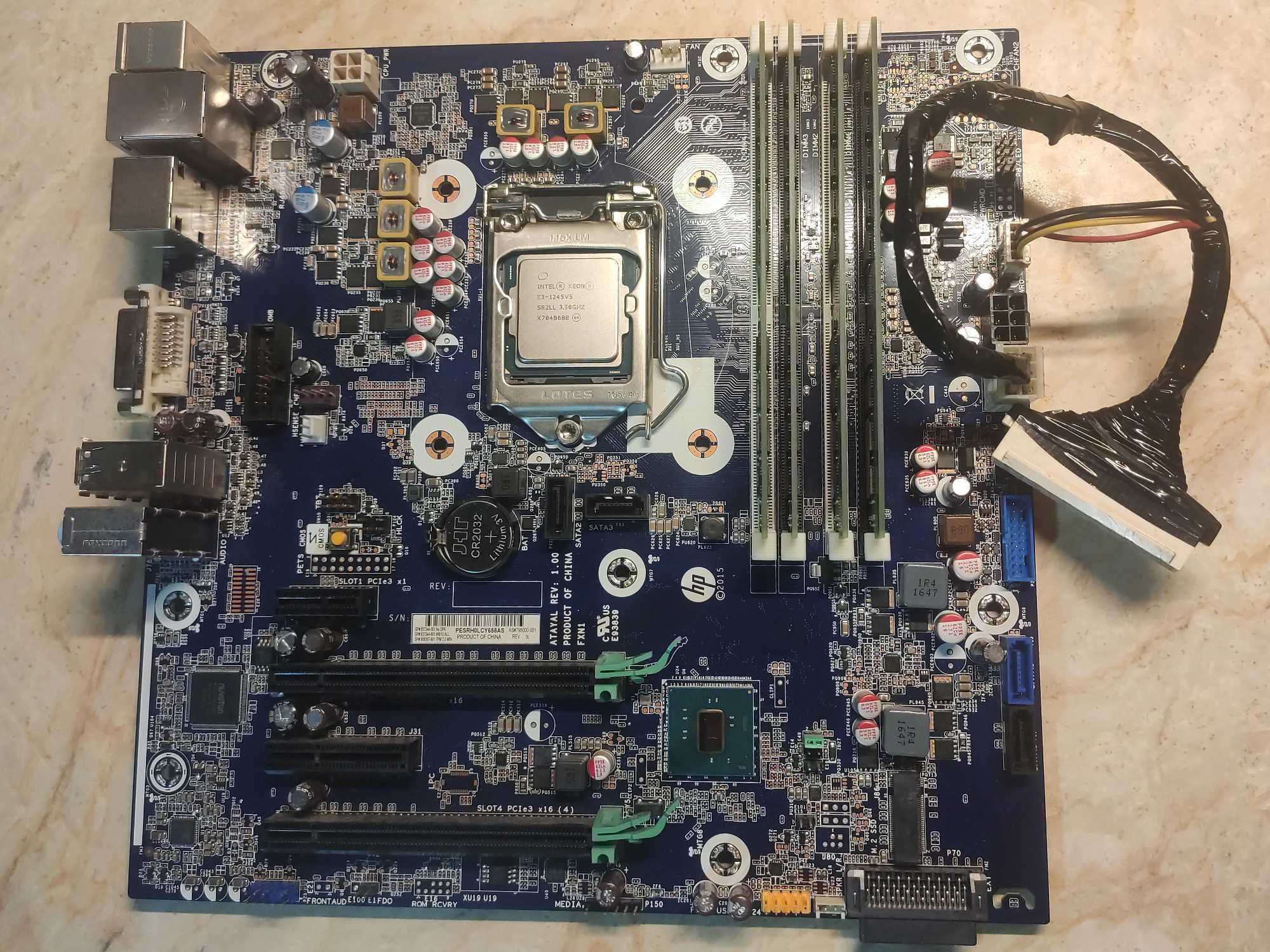 HP Z240 LGA1151 (Xeon E3-1245v5\ DDR4 64Gb\Nvidia Quadro M4000(8GB)