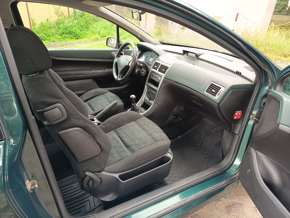 Ładny Peugeot 307 1.6 benzyna 109KM Klimatyzacja el.szyby