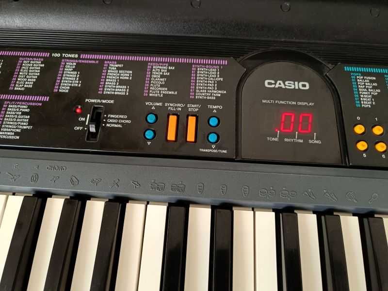Casio CTK-480 Instrument Klawiszowy Keyboard z zasilaczem