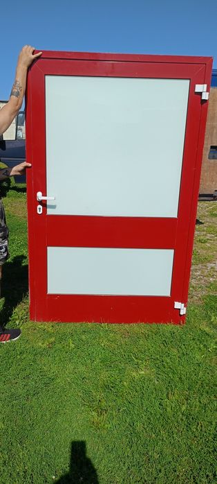 Drzwi aluminiowe używane z Niemiec super stan dostawa gratis cały Kraj