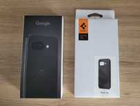 Google Pixel 9a 128GB 6,3'' 120Hz 5G Czarny Pudełko zablombowane +ETUI