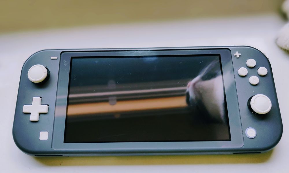 Nintendo switch lite szary