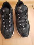 Buty sportowe damskie czarne  sneakersy Fila 39