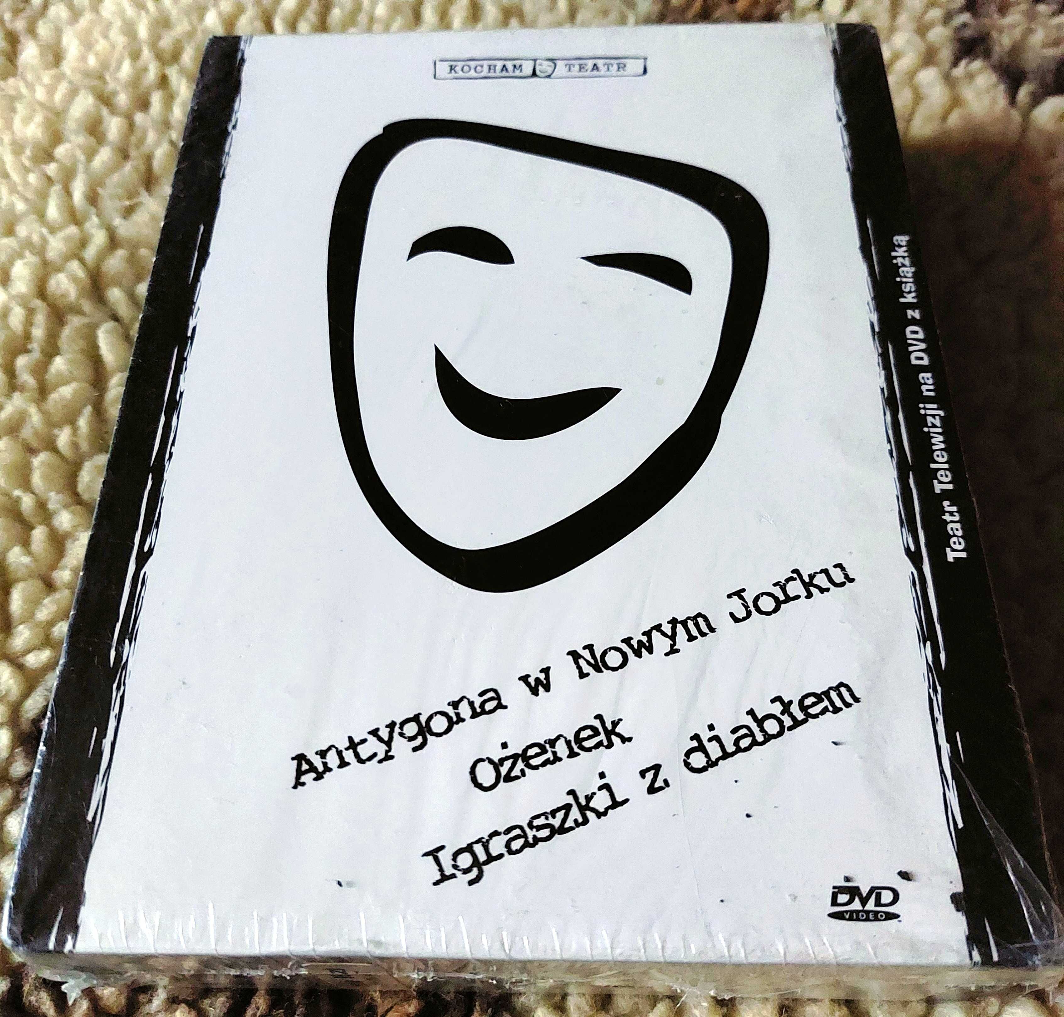 Kocham Teatr: Antygona w Nowym Jorku + Ożenek + Igraszki z diabłem