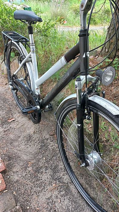 Alu Rower Miejski Damski Rixe La Rochelle Damka Alivio Sr Suntour 28