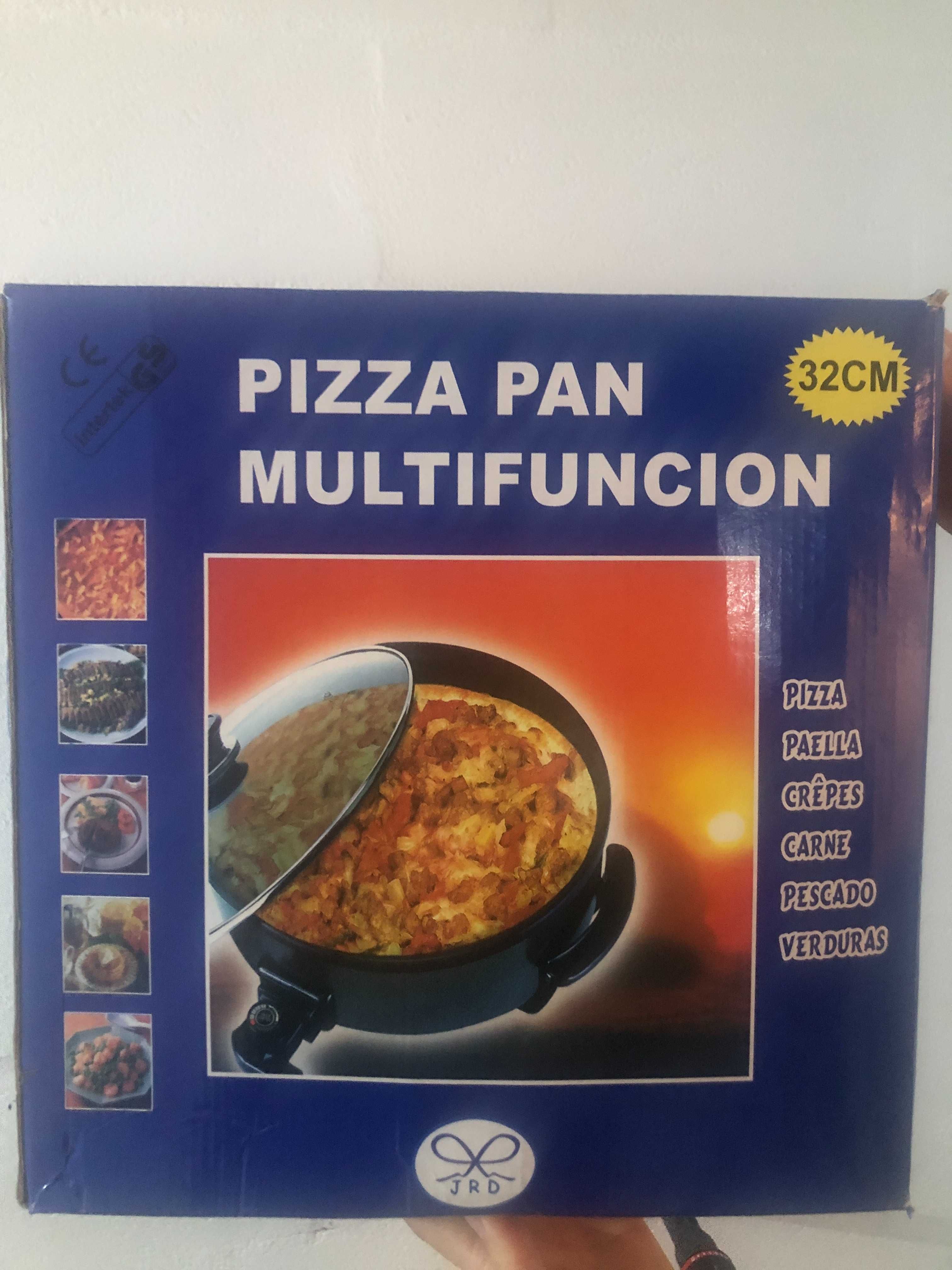 Grelhador multifunções pizza pan. Novo, por estrear!