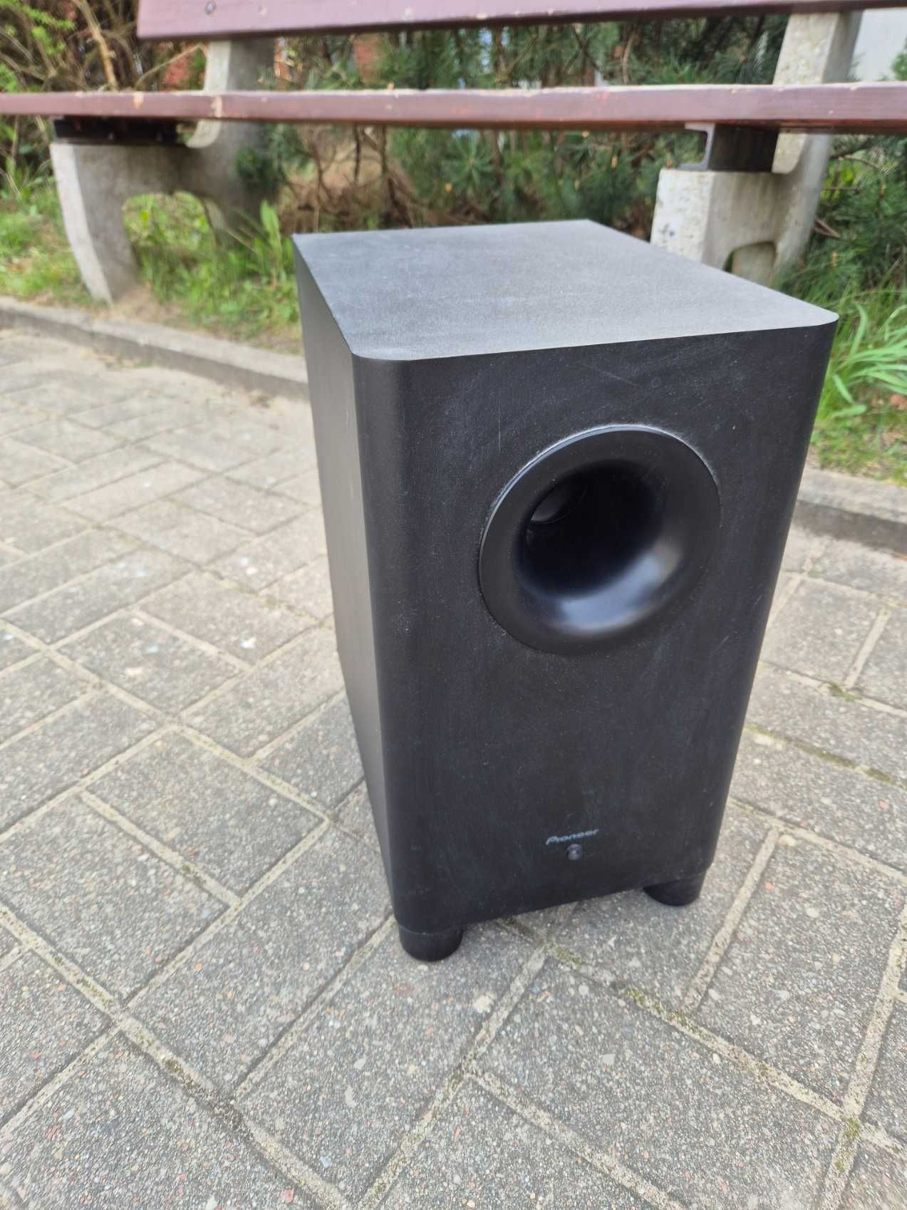 Zestaw kolumn (kino domowe 5+1) satelity+subwoofer Pioneer S-11, S-21W