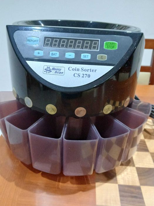 Máquina de Contar Moedas - Modelo CS270