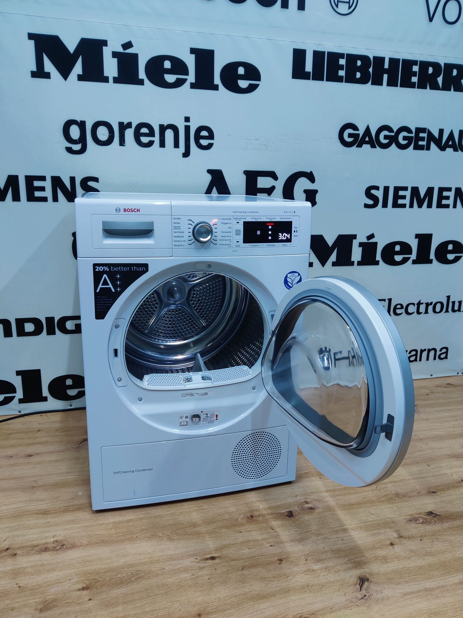 Сушильна машина BOSCH™ Serie8. Self Cleaning Condenser. Германия.