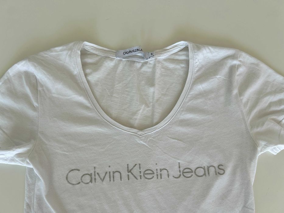 Koszulka damska calvin klein biała S