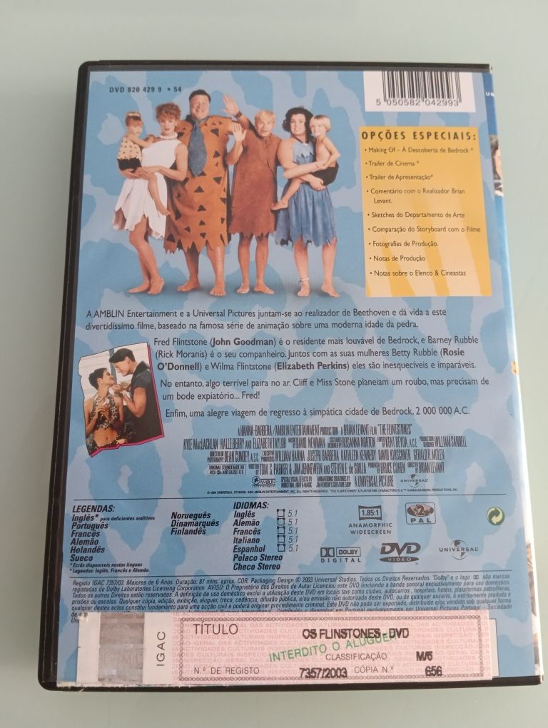 DVD os Flintstones