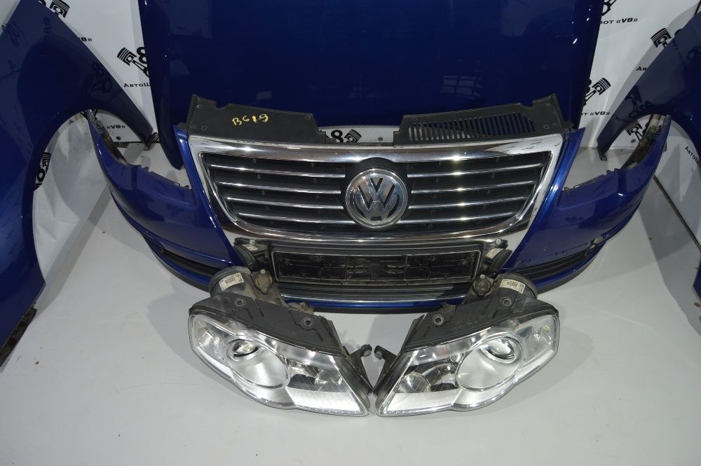 volkswagen VW Passat B6 бампер фара капот крило радіатор дифузор