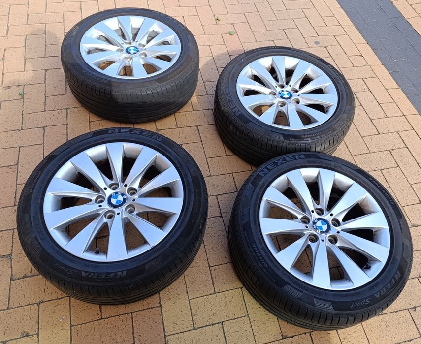 Alufelgi bmw z oponami, koła 5x120 17 cali F30, F32, F33, F36