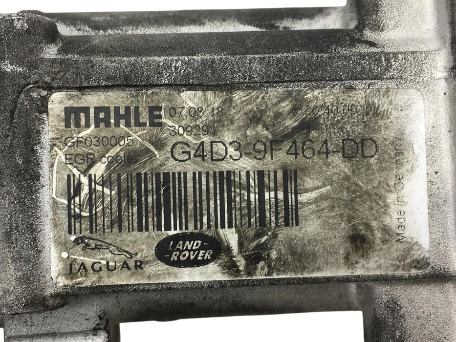 Теплообмінник EGR LAND ROVER RANGE ROVER EVOQUE L551 2018- G4D39F464DD