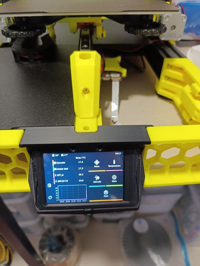 Impressora 3D estilo Voron Switchwire — Base Ender 3, com Klipper