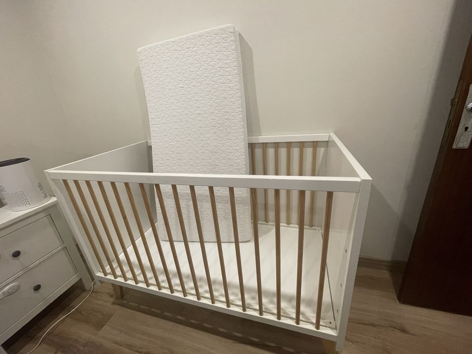 Cama 3 em 1, 120x60 cm Zy Baby colchão aerosleep totalmente novo