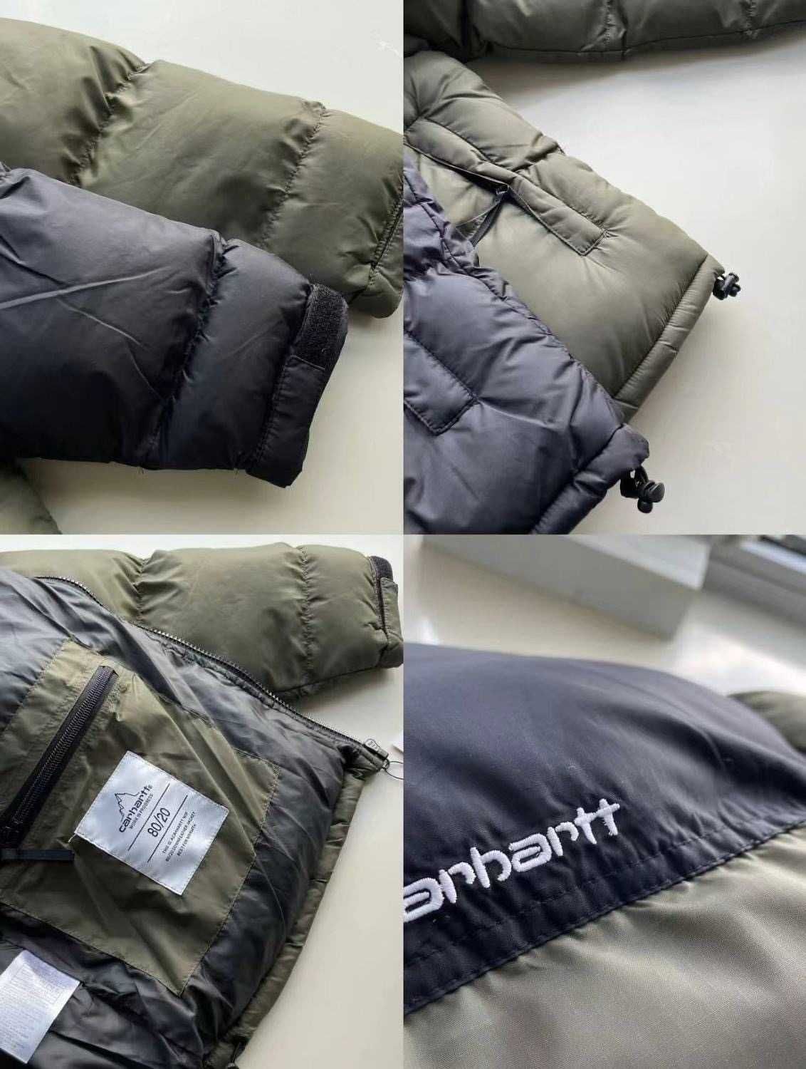 Чоловіча зимова куртка пуховик Carhartt дуже теплий YKK фурнітура