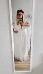 Suknia ślubna Boho Plus Size r.46