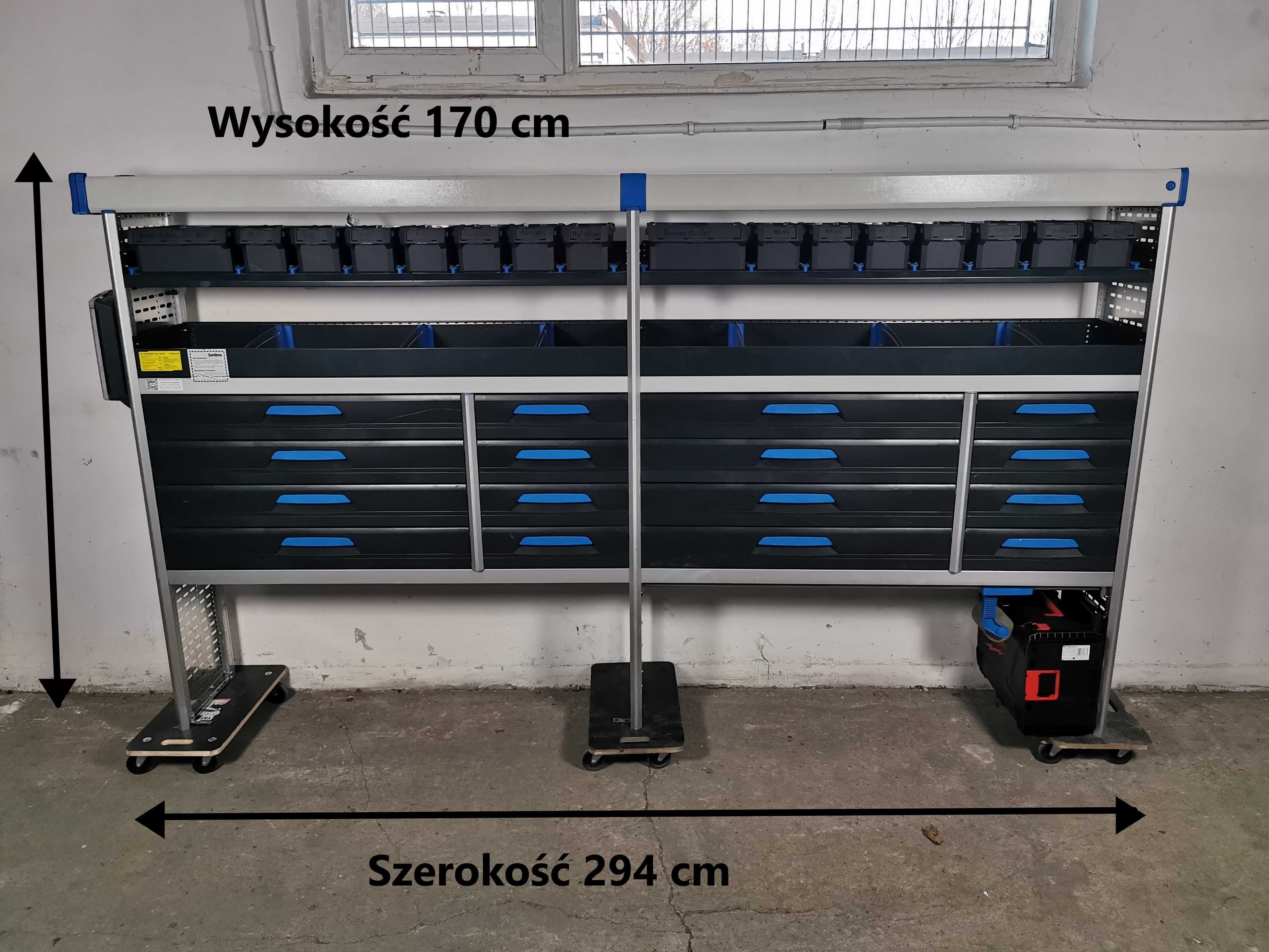 Zabudowa serwisowa warsztatowa CRAFTER SPRINTER TRANSIT MAN TGE IVECO