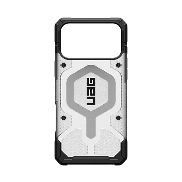 Etui UAG Pathfinder Clear MagSafe na iPhone 17 Pro Max - biało-szare