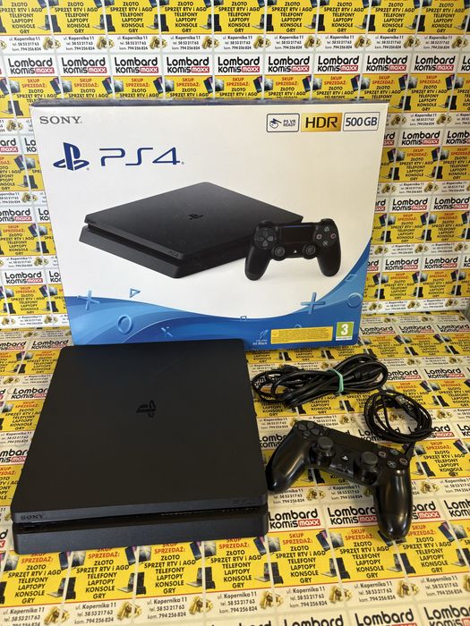 Konsola Ps4 CUH-2216A slim 500gb