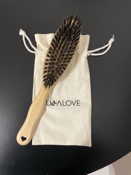 Lullalove szczotka do włosów - włosie dzika, pielęgnująca