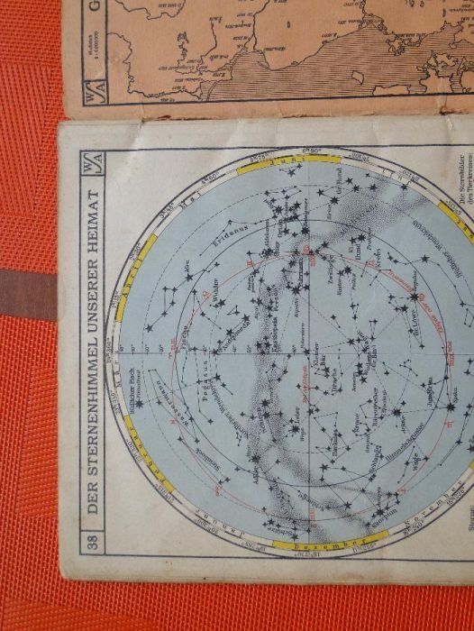 Atlas niemiecki, z 1941 roku WESTERMANNS NEUER SCHULATLAS 1941