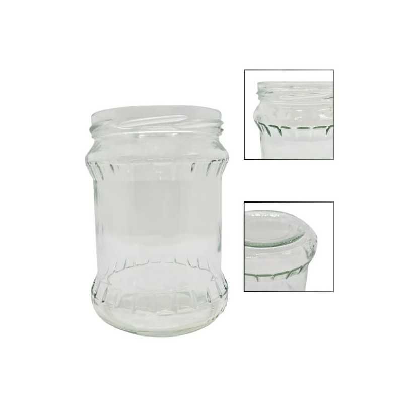 [16PAK] Słój 500ml Faceta - złota zakrętka fi 82
