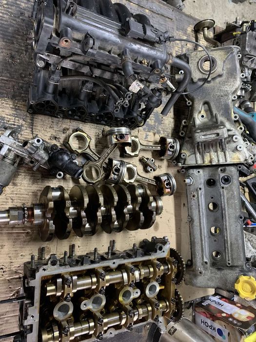 Гбц головка коленвал 1.2 16V Chevrolet Aveo Kalos Deowoo