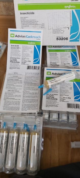 Гель от тараканов. Advion Cockroach Gel Syngenta. Оригинал