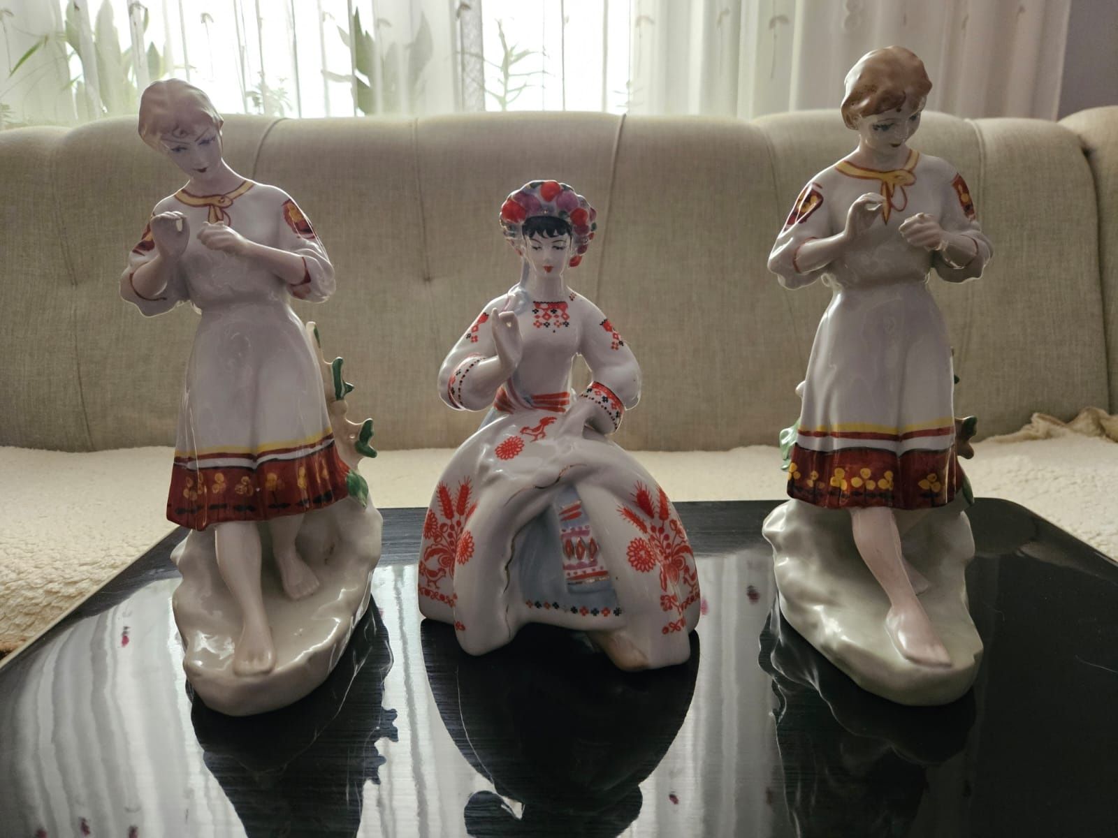 Figurki z porcelany