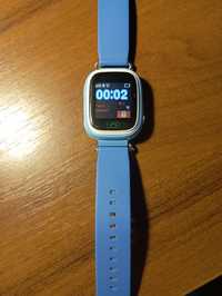 GPS Smart Baby Watch Q90 Blue