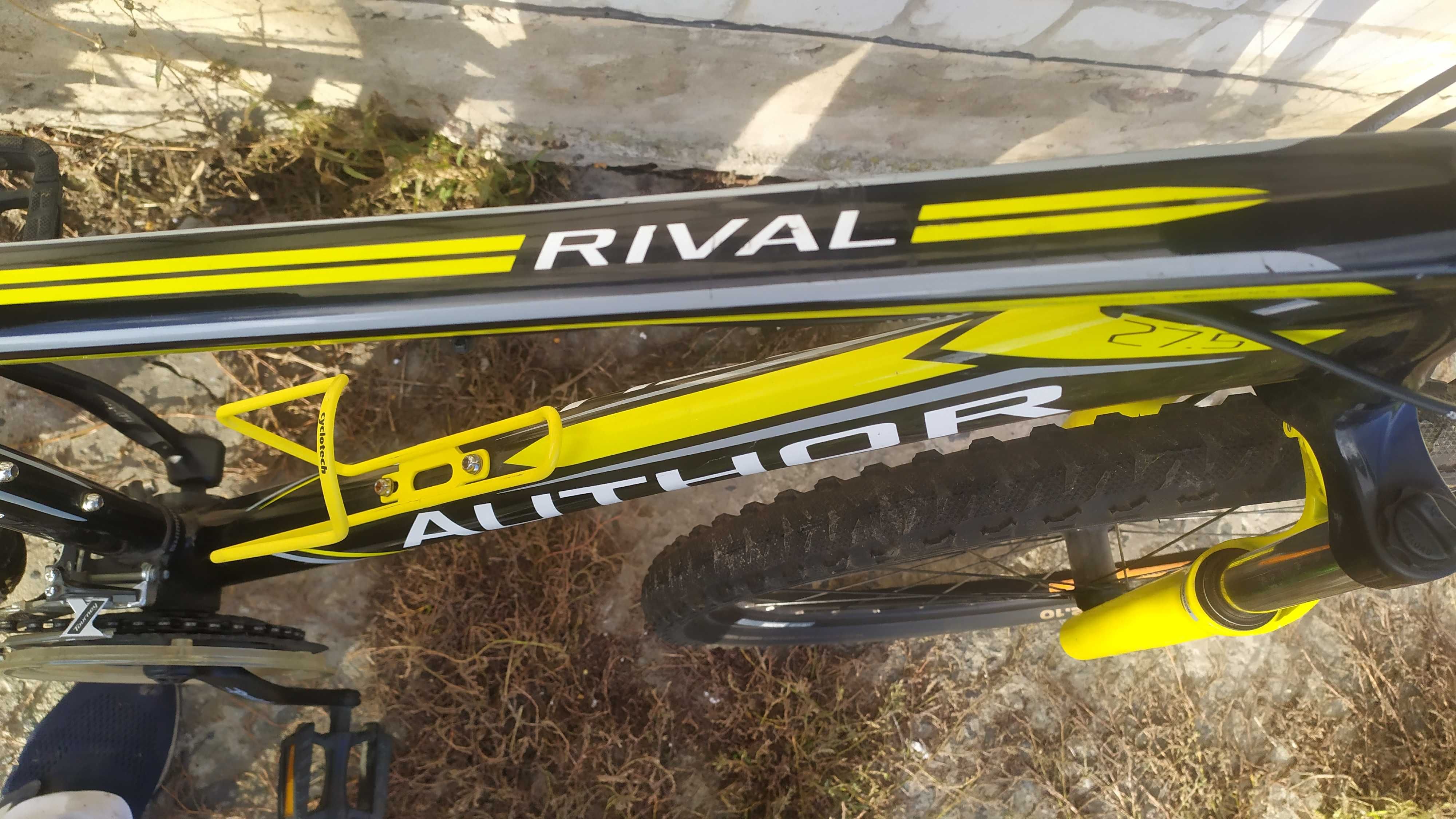 Продам велосипед Author Rival 27.5 17" Black/Yellow